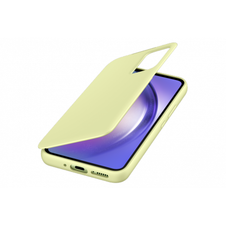 Samsung EF-ZA546 - Flip cover for mobile phone - lime - for Galaxy A54 5G - 6