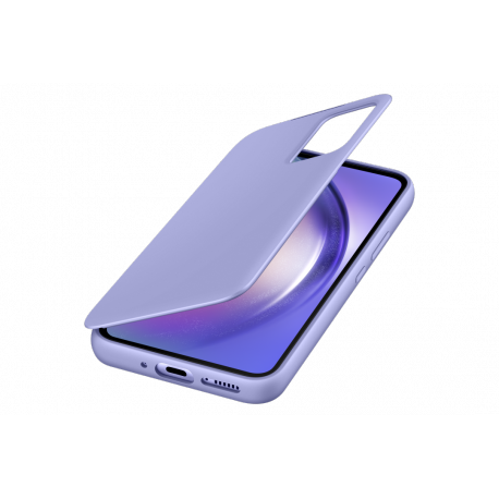 Samsung EF-ZA546 - Flip cover for mobile phone - blueberry - for Galaxy A54 5G - 8