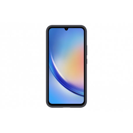 Samsung EF-OA346 - Back cover for mobile phone - thermoplastic polyurethane (TPU) - black - for Galaxy A34 5G - 3