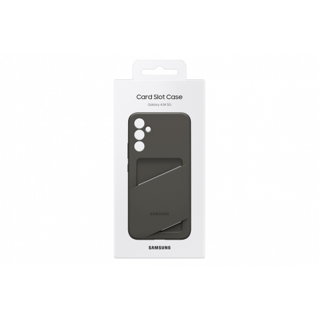 Samsung EF-OA346 - Back cover for mobile phone - thermoplastic polyurethane (TPU) - black - for Galaxy A34 5G - 7