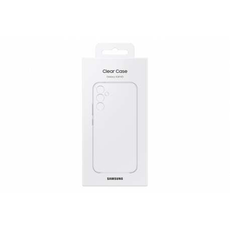 Samsung EF-QA346 - Back cover for mobile phone - transparent - for Galaxy A34 5G - 5