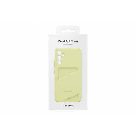 Samsung EF-OA346 - Back cover for mobile phone - thermoplastic polyurethane (TPU) - lime - for Galaxy A34 5G - 6