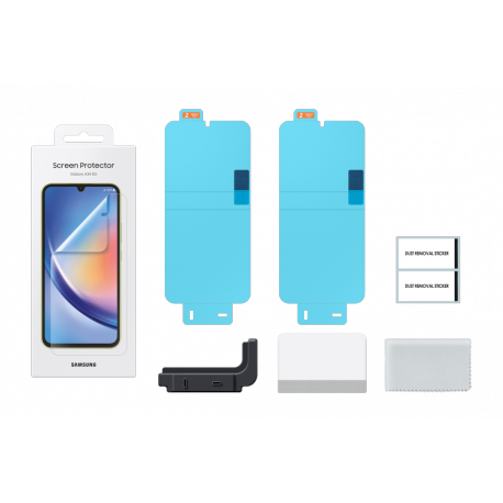 Samsung EF-UA346 - Screen protector for mobile phone - film - transparent - for Galaxy A34 5G - 2