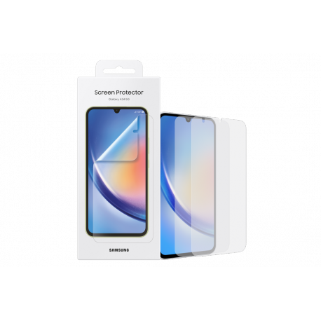 Samsung EF-UA346 - Screen protector for mobile phone - film - transparent - for Galaxy A34 5G - 3