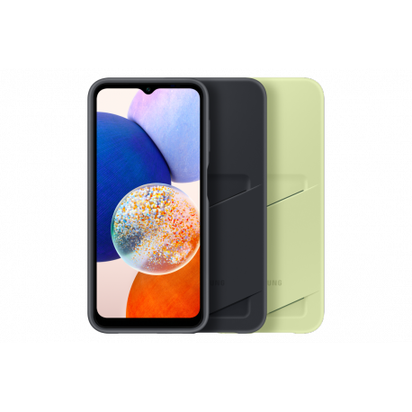 Samsung EF-OA146 - Back cover for mobile phone - thermoplastic polyurethane (TPU) - black - for Galaxy A14 5G - 4