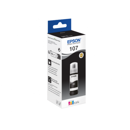 Epson EcoTank 107 - 70 ml - black - original - ink refill - for EcoTank ET-18100 - 4