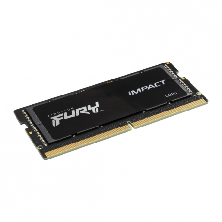 Kingston FURY Impact - DDR5 - kit - 32 GB: 2 x 16 GB - SO-DIMM 262-pin - 5600 MHz  /  PC5-44800 - CL40 - 1.1 V - unbuffered - on-die ECC - 4