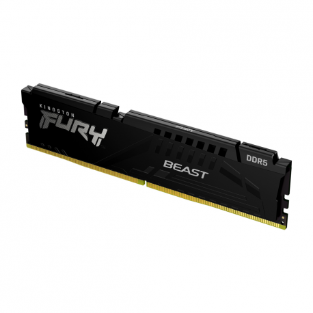 Kingston FURY Beast - DDR5 - module - 8 GB - DIMM 288-pin - 5600 MHz  /  PC5-44800 - CL36 - 1.25 V - unbuffered - on-die ECC - black - 6