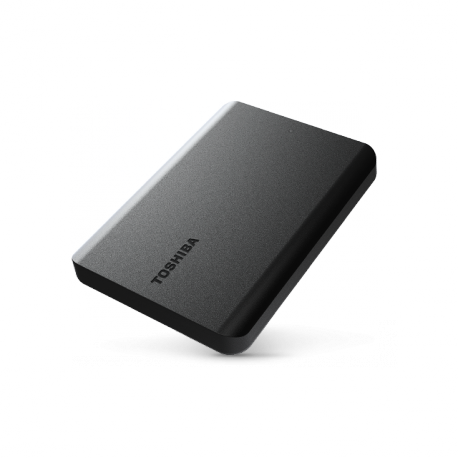 Toshiba Canvio Basics - Hard drive - 1 TB - external (portable) - 2.5" - USB 3.2 Gen 1  /  USB 2.0 - matte black - 3