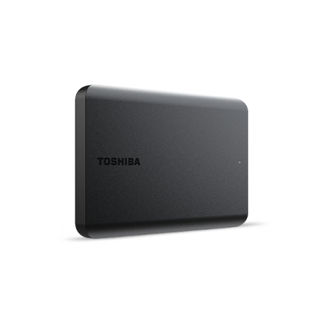 Toshiba Canvio Basics - Hard drive - 4 TB - external (portable) - 2.5" - USB 3.2 Gen 1  /  USB 2.0 - matte black - 1