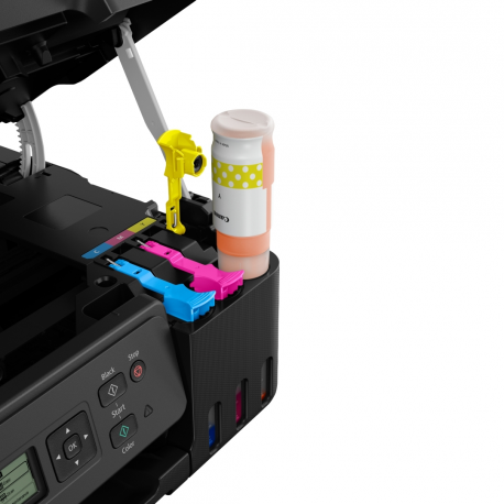 Canon PIXMA G3570 - Multifunction printer - colour - ink-jet - refillable - Legal (216 x 356 mm) (original) - A4/Legal (media) - up to 11 ipm (printing) - 100 sheets - USB 2.0, Wi-Fi(ac) - black - 3