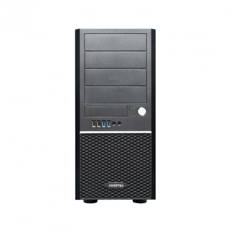 Chieftec Classic Series CM-25B-OP - Tower - ATX - no power supply (ATX) - black - USB/Audio - 7
