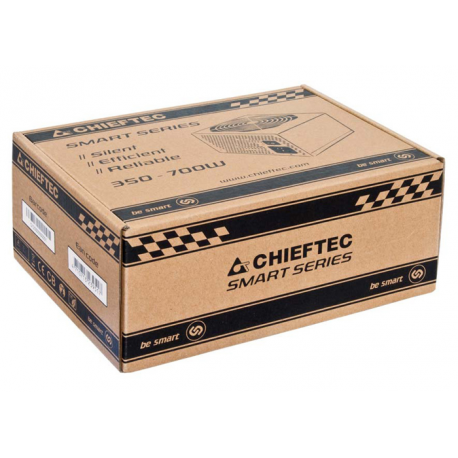 CHIEFTEC PSU 500W 12CM FAN ACTIVE PFC ATX12V V2.3 80+ EFF. WITH POWER CORD