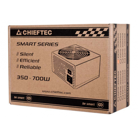 CHIEFTEC PSU 500W 12CM FAN ACTIVE PFC ATX12V V2.3 80+ EFF. WITH POWER CORD
