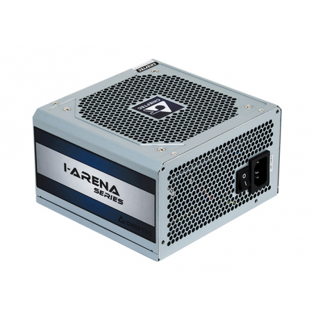 Chieftec iARENA GPC-600S - Power supply (internal) - ATX12V 2.3/ PS/2 - AC 230 V - 600 Watt - active PFC - silver - 3