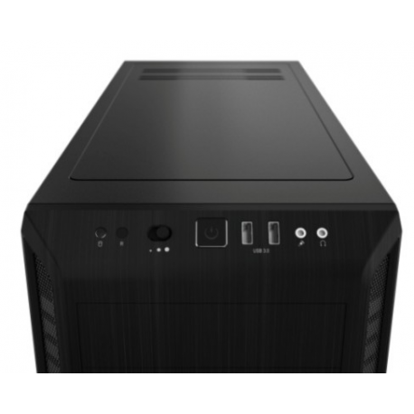be quiet! PURE BASE 600 - Tower - ATX - no power supply (ATX / PS/2) - black - USB/Audio - 16