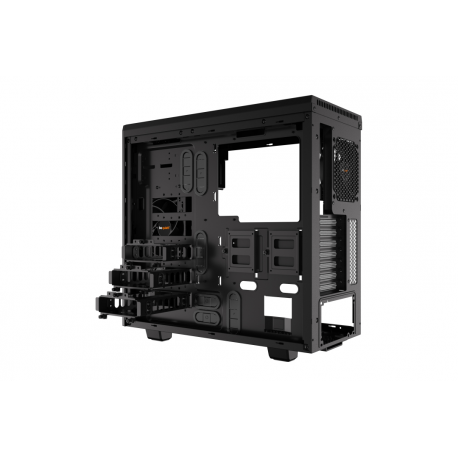 be quiet! Pure Base 600 Window - Tower - ATX - windowed side panel - no power supply (ATX / PS/2) - black - USB/Audio - 13