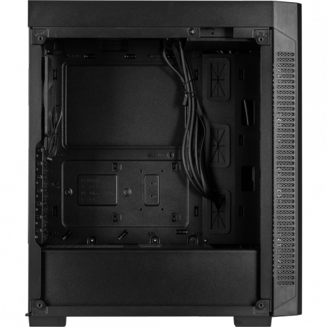 Corsair Tempered Glass Mid-Tower ATX Case 110R Side window, Mid-Tower, Black, Power supply included No, Steel, Tempered Glass