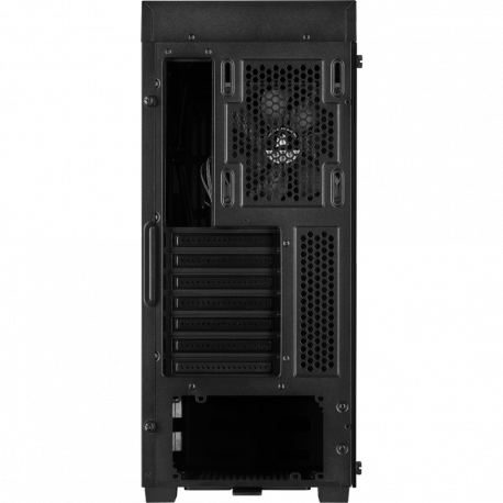 Corsair Tempered Glass Mid-Tower ATX Case 110R Side window, Mid-Tower, Black, Power supply included No, Steel, Tempered Glass