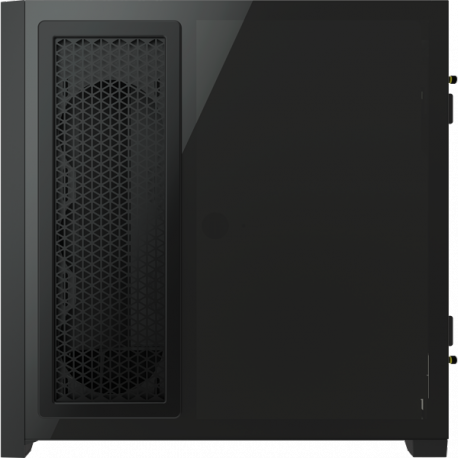 Corsair RGB Computer Case iCUE 5000X Side window, Black, ATX, Power supply included No
