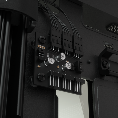 Corsair RGB Computer Case iCUE 5000X Side window, Black, ATX, Power supply included No