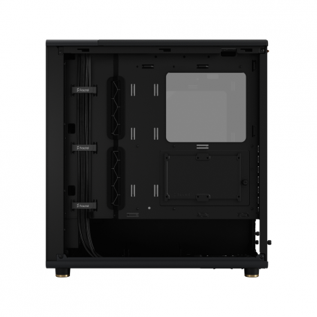 Fractal Design North - Mid tower - ATX - windowed side panel (tinted glass) - no power supply (ATX) - charcoal black - USB / Audio - 48