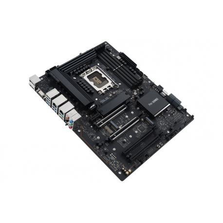 ASUS Pro WS W680-ACE - Motherboard - ATX - LGA1700 Socket - W680 Chipset - USB 3.2 Gen 1, USB 3.2 Gen 2, USB-C 3.2 Gen2, USB-C 3.2 Gen 2x2 - 2 x 2.5 Gigabit LAN - onboard graphics (CPU required) - HD Audio (8-channel) - 23