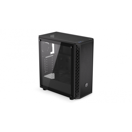 Endorfy Signum 300 Air - Mid tower - ATX - windowed side panel (tempered glass) - no power supply (ATX) - black - USB / Audio - 12