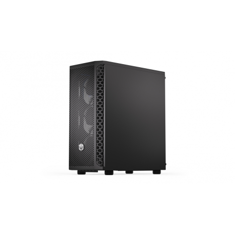 Endorfy Signum 300 Air - Mid tower - ATX - windowed side panel (tempered glass) - no power supply (ATX) - black - USB / Audio - 22
