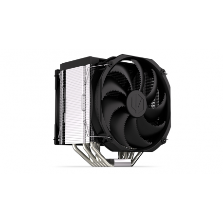 Endorfy Fortis 5 Dual Fan - Processor cooler - (for: LGA775, AM2+, LGA1366, AM3+, FM1, FM2+, LGA2011-3, LGA2011 (Square ILM), AM4, LGA2066, LGA1200, LGA1700, AM5, LGA115x Socket) - 120 mm / 140 mm - black - 12