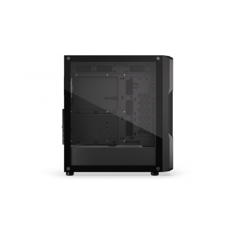 Endorfy Regnum 400 ARGB - PC case - ATX - windowed side panel (tempered glass) - no power supply (ATX) - black - USB / Audio - 51