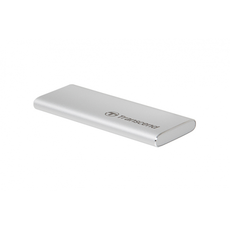Transcend ESD260C - SSD - 250 GB - external (portable) - USB 3.1 Gen 2 - silver - 1