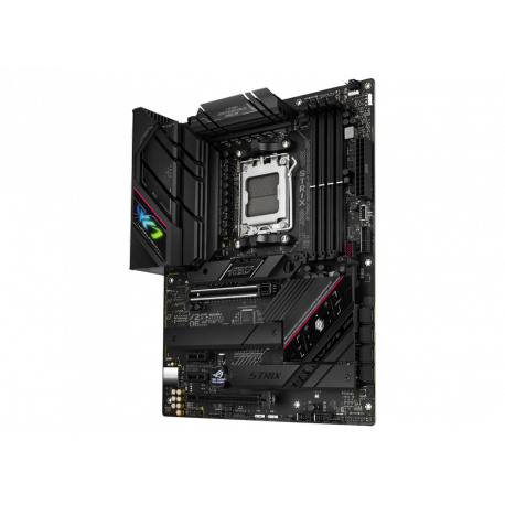 ASUS ROG Strix B650E-F Gaming WiFi - Motherboard - ATX - Socket AM5 - AMD B650 Chipset - USB 3.2 Gen 1, USB 3.2 Gen 2, USB-C 3.2 Gen2, USB-C 3.2 Gen 2x2 - 2.5 Gigabit LAN, Wi-Fi, Bluetooth - onboard graphics (CPU required) - HD Audio (8-channel) - 10