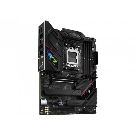 ASUS ROG Strix B650E-F Gaming WiFi - Motherboard - ATX - Socket AM5 - AMD B650 Chipset - USB 3.2 Gen 1, USB 3.2 Gen 2, USB-C 3.2 Gen2, USB-C 3.2 Gen 2x2 - 2.5 Gigabit LAN, Wi-Fi, Bluetooth - onboard graphics (CPU required) - HD Audio (8-channel) - 11