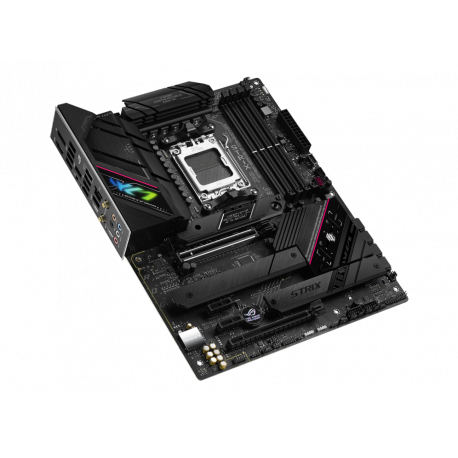 ASUS ROG Strix B650E-F Gaming WiFi - Motherboard - ATX - Socket AM5 - AMD B650 Chipset - USB 3.2 Gen 1, USB 3.2 Gen 2, USB-C 3.2 Gen2, USB-C 3.2 Gen 2x2 - 2.5 Gigabit LAN, Wi-Fi, Bluetooth - onboard graphics (CPU required) - HD Audio (8-channel) - 17