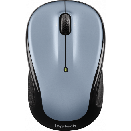 Logitech M325s - Mouse - right and left-handed - optical - 5 buttons - wireless - 2.4 GHz - USB wireless receiver - grey - 3