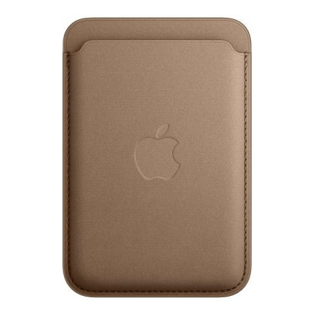 Apple - Wallet for mobile phone / credit card - MagSafe compatibility - microtwill, FineWoven - taupe - for iPhone 12, 13, 14, 15 - 0