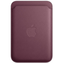 Apple - Wallet for mobile phone  /  credit card - MagSafe compatibility - microtwill, FineWoven - mulberry - for iPhone 12, 13, 14, 15