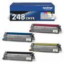 Brother TN248VAL Multipack - 4-pack - black, yellow, cyan, magenta - original - box - toner cartridge - for Brother DCP-L3520, DCP-L3560, HL-L3220, HL-L3240, HL-L8240, MFC-L3760, MFC-L8390