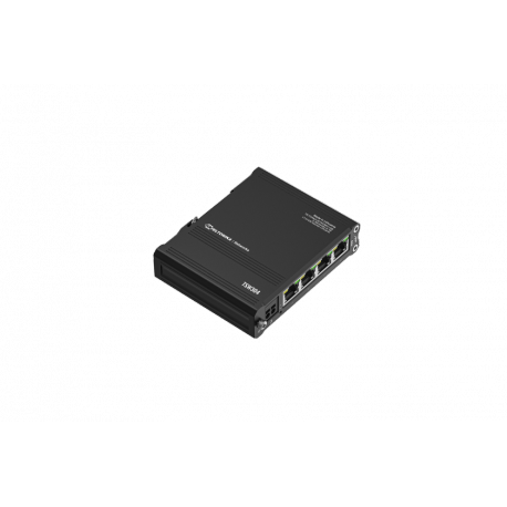 Teltonika TSW304 - Switch - 4 x 10 / 100 / 1000 - DIN rail mountable - Passive PoE - 4