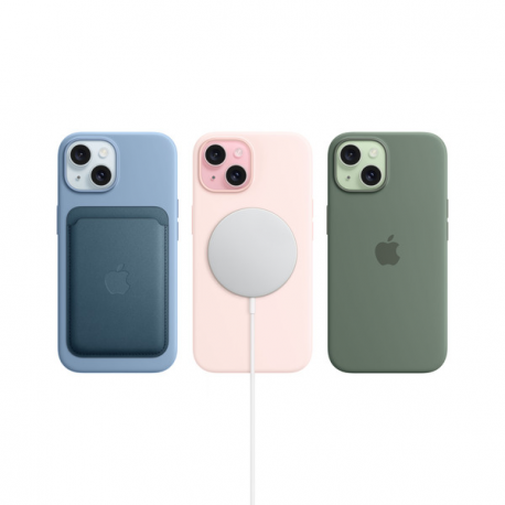 Apple iPhone 15 Plus - 5G smartphone - dual-SIM  /  Internal Memory 512 GB - OLED display - 6.7" - 2796 x 1290 pixels - 2x rear cameras 48 MP, 12 MP - front camera 12 MP - green - 9