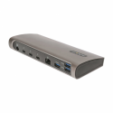 StarTech.com Thunderbolt 4 Dock, 96W Power Delivery, Single 8K / Dual Monitor 4K 60Hz, 3xTB4 / USB4 ports, 4xUSB-A, SD, GbE, Thunderbolt 4 Docking Station for Windows or TB3 MacBook, 0.8m - Docking station - Thunderbolt 4 - 3 x Thunderbolt - GigE