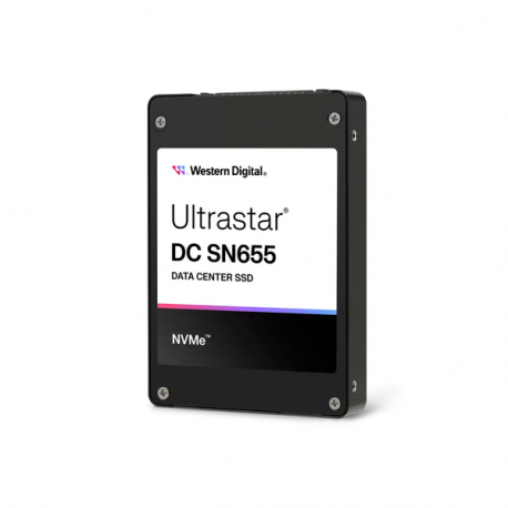 WD Ultrastar DC SN655 WUS5EA138ESP7E3 - SSD - 3.84 TB - internal - 2.5" - U.3 PCIe 4.0 (NVMe) - 0