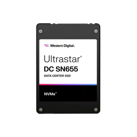 WD Ultrastar DC SN655 WUS5EA138ESP7E3 - SSD - 3.84 TB - internal - 2.5" - U.3 PCIe 4.0 (NVMe) - 1