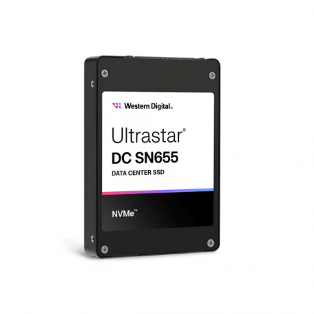 WD Ultrastar DC SN655 WUS5EA138ESP7E3 - SSD - 3.84 TB - internal - 2.5" - U.3 PCIe 4.0 (NVMe) - 2