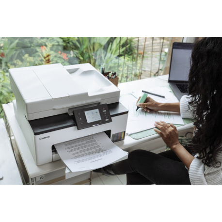 Canon MAXIFY GX2050 - Multifunction printer - colour - ink-jet - refillable - Legal (216 x 356 mm) / A4 (210 x 297 mm) (original) - A4 / Legal (media) - up to 15 ipm (printing) - 250 sheets - 33.6 Kbps - USB 2.0, LAN, Wi-Fi(ac) - 9
