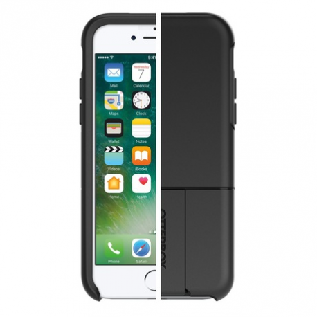 OtterBox uniVERSE - ProPack "Each" - back cover for mobile phone - polycarbonate, synthetic rubber - black - for Apple iPhone 6, 6s, 7, 8, SE (2nd generation), SE (3rd generation) - 13