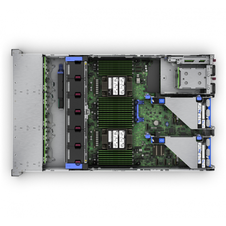 HPE ProLiant DL380 Gen11 Network Choice - Server - rack-mountable - 2U - 2-way - 1 x Xeon Silver 4416+  /  2 GHz - RAM 32 GB - SATA / SAS / PCI Express - hot-swap 2.5" bay(s) - no HDD - GigE - no OS - monitor: none - BTO - 5