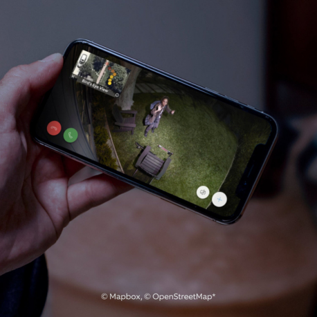 Ring Spotlight Cam Pro Battery - Network surveillance camera - outdoor - weather resistant - colour (Day&Night) - 1080p - audio - wireless - Wi-Fi - 1