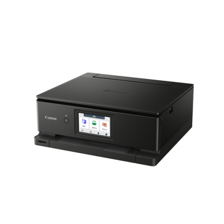Canon PIXMA TS8750 - Multifunction printer - colour - ink-jet - Legal (216 x 356 mm) (original) - A4 / Legal (media) - up to 15 ipm (printing) - 200 sheets - USB 2.0, Wi-Fi(ac) - black - 7
